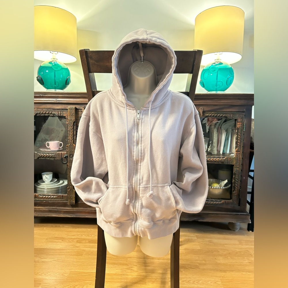 Brandy Melville Christie Hoodie; Heather Lilac